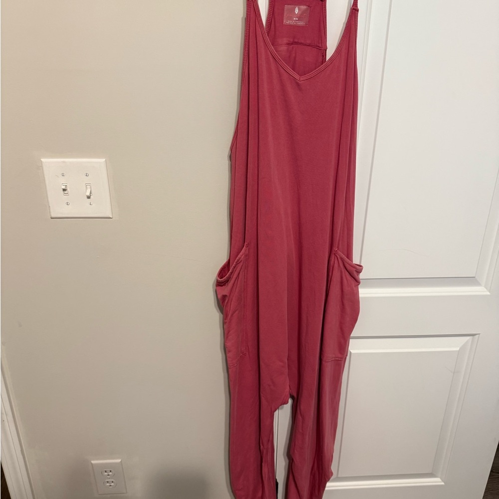 FP Movement by Free People Raspberry Jumpsuit